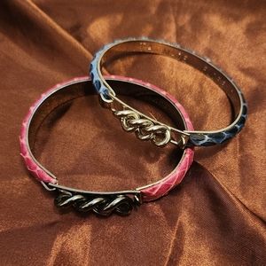 Vita Snakeskin Bracelet 24K Plated Lot